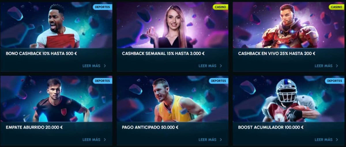 Slotexo Casino bono 2026: bienvenida 100% hasta 500 € image 2